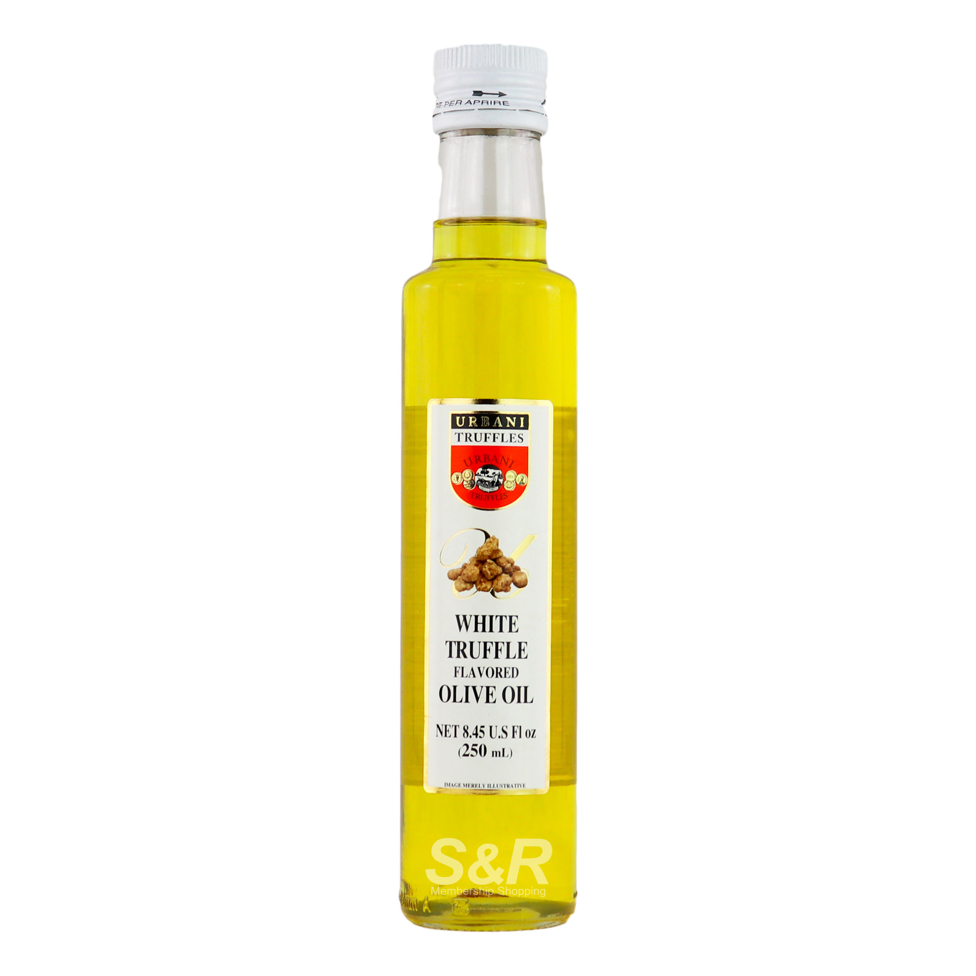 Urbani Truffles White Truffle Flavored Olive Oil 250mL